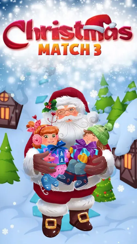 Ảnh chụp màn hình của Santa Christmas Match 3 Puzzle