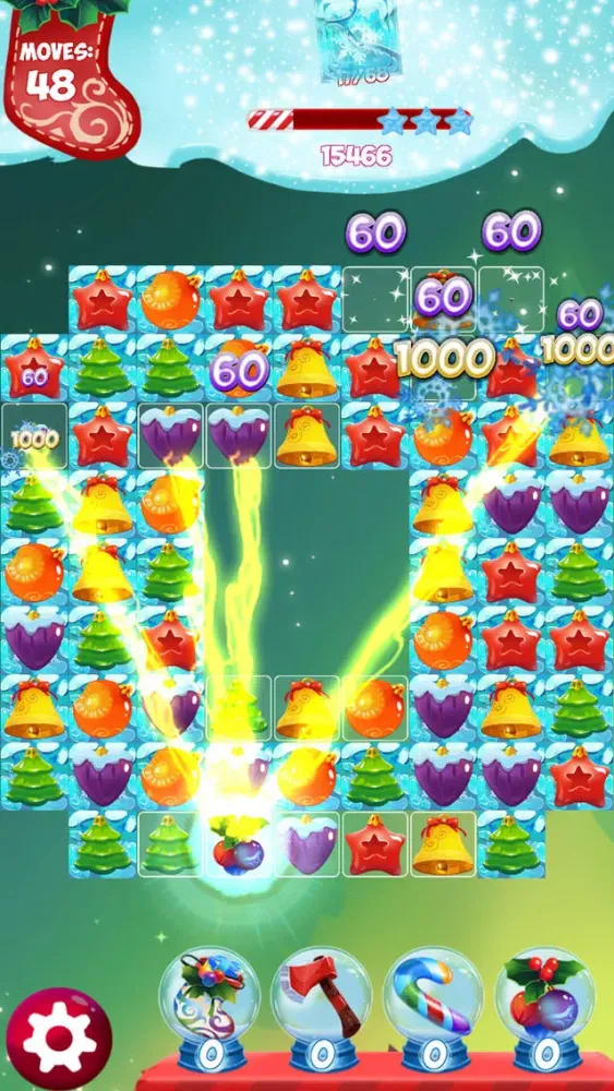 Ảnh chụp màn hình của Santa Christmas Match 3 Puzzle