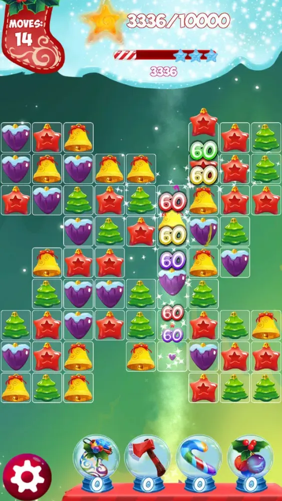 Ảnh chụp màn hình của Santa Christmas Match 3 Puzzle