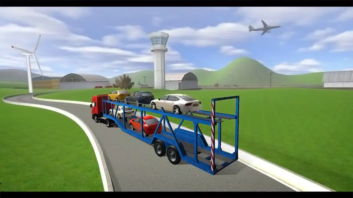 Capturas de pantalla de City Airport Cargo Plane 3D