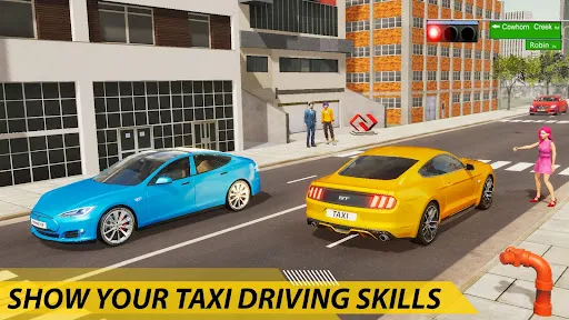 Taxi Simulator : Taxi Games 3D Screenshots