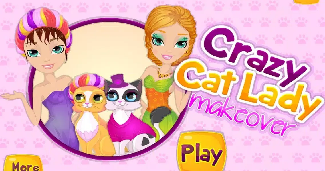 Ảnh chụp màn hình của Crazy Cat Lady Makeover