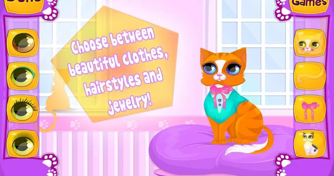 Ảnh chụp màn hình của Crazy Cat Lady Makeover