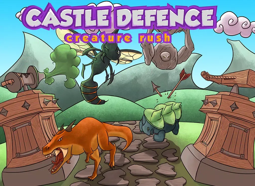 Zrzuty ekranu Castle Defender - Creature rush iPad 