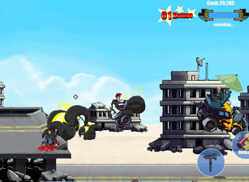 Capturas de tela do Delivery Man – Death drive iPad 
