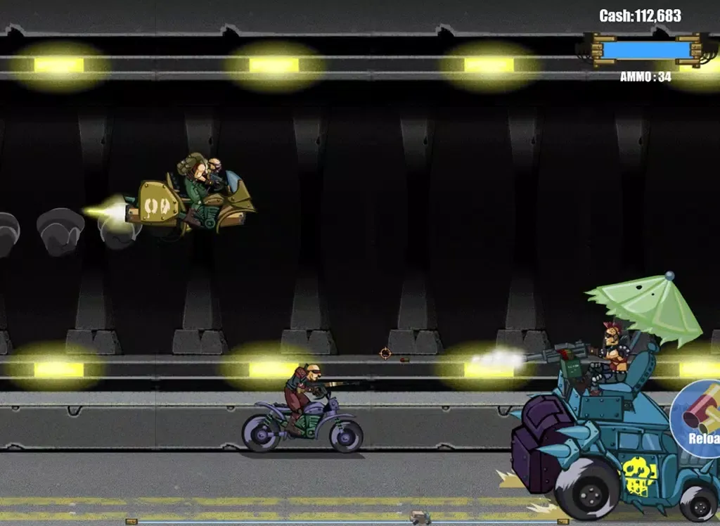 Capturas de tela do Delivery Man – Death drive iPad 