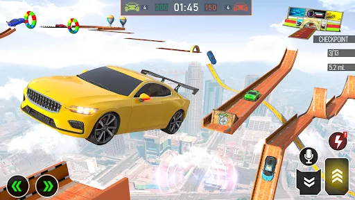 Crazy Car Stunt: Ramp Car Game Screenshots