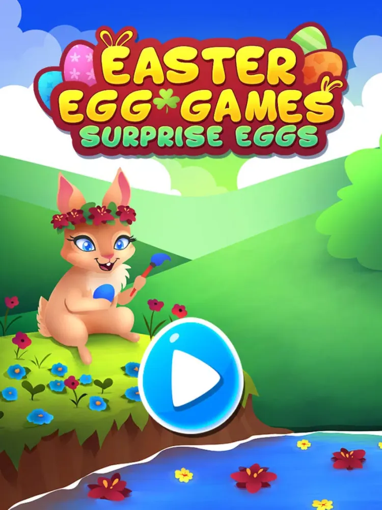 Tangkapan skrin Easter Egg Games Surprise Eggs Match 3 Puzzle Game iPad 