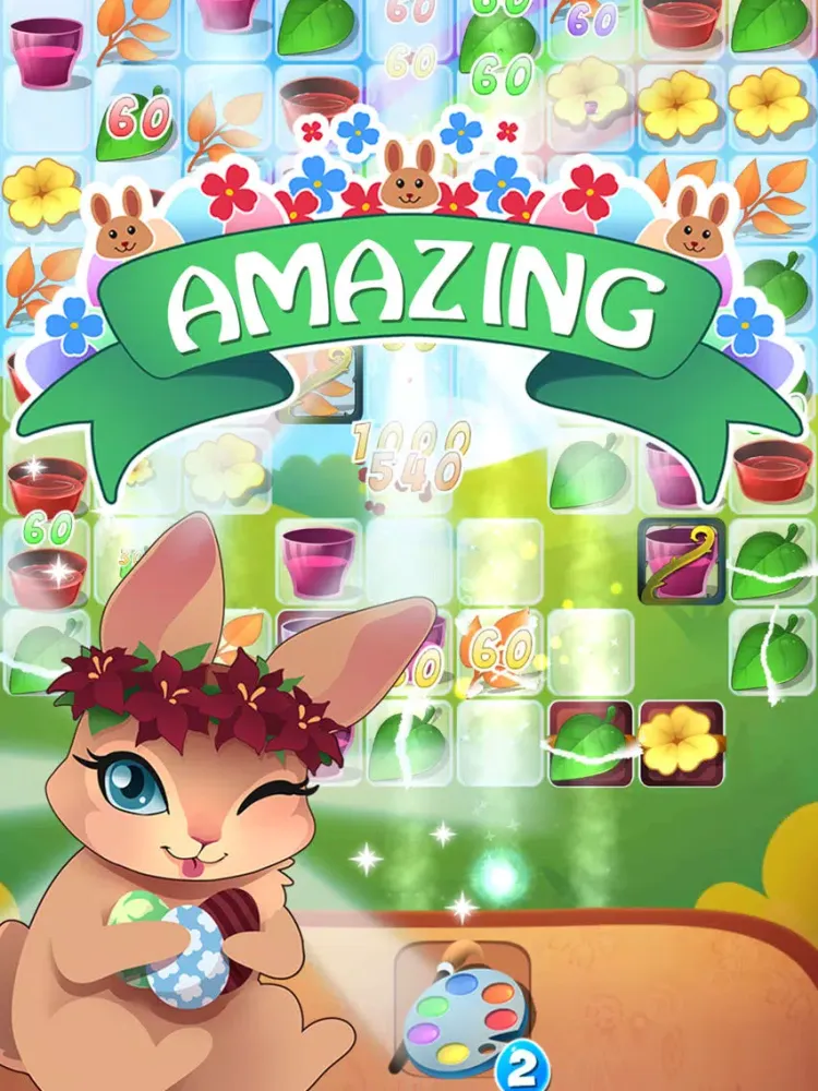 Tangkapan skrin Easter Egg Games Surprise Eggs Match 3 Puzzle Game iPad 