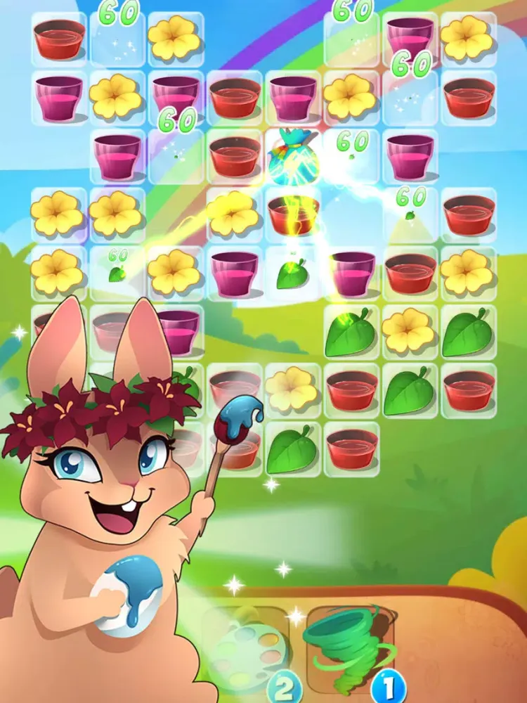 Tangkapan skrin Easter Egg Games Surprise Eggs Match 3 Puzzle Game iPad 
