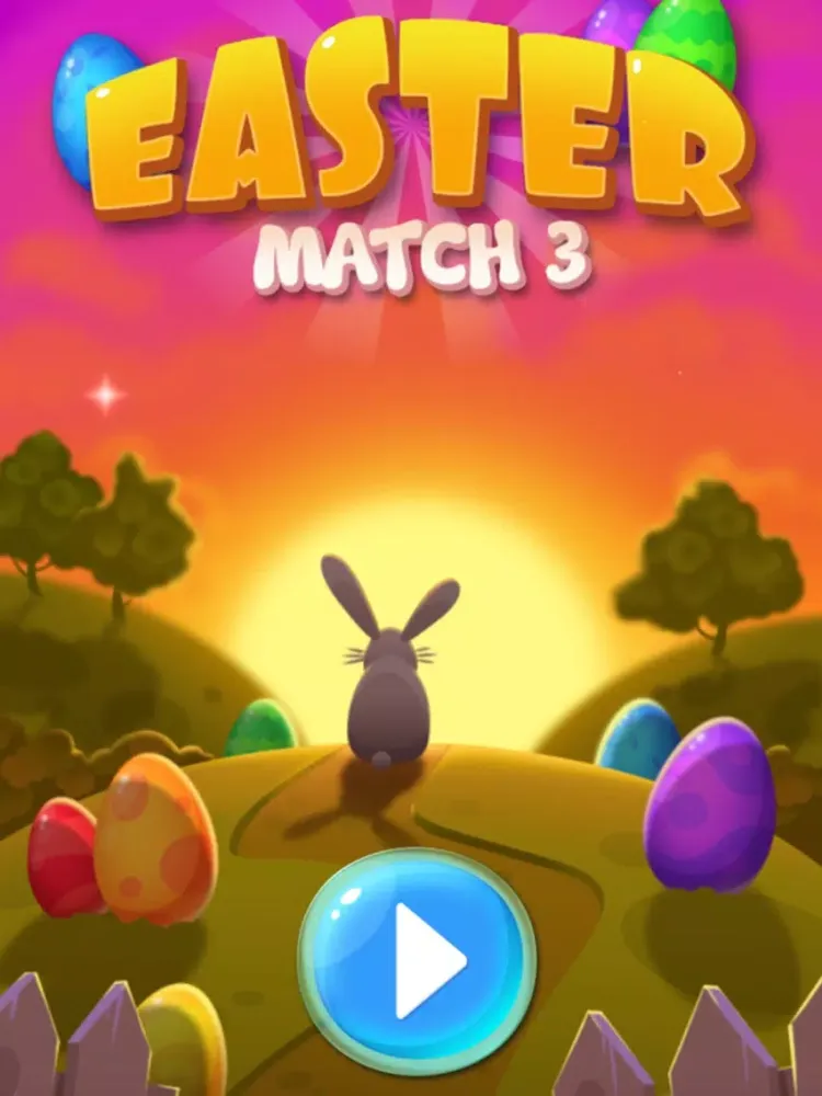 Easter Match 3: Egg Swipe King Match 3 Puzzle iPad  Ekran Görüntüleri
