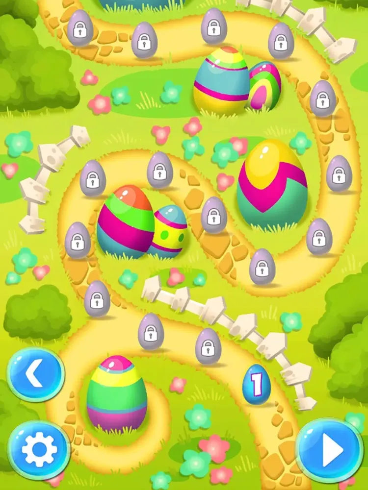 Easter Match 3: Egg Swipe King Match 3 Puzzle iPad  Ekran Görüntüleri