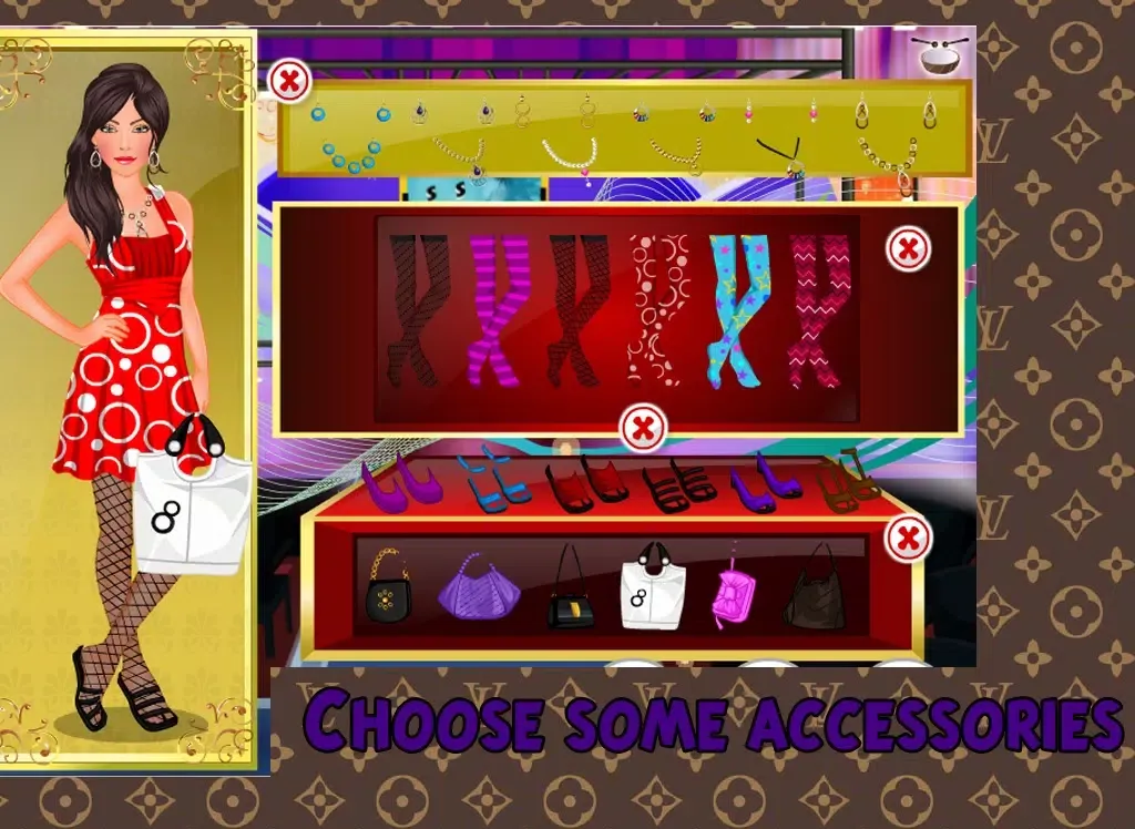 Capturas de pantalla de Free Fashion Designer game iPad 