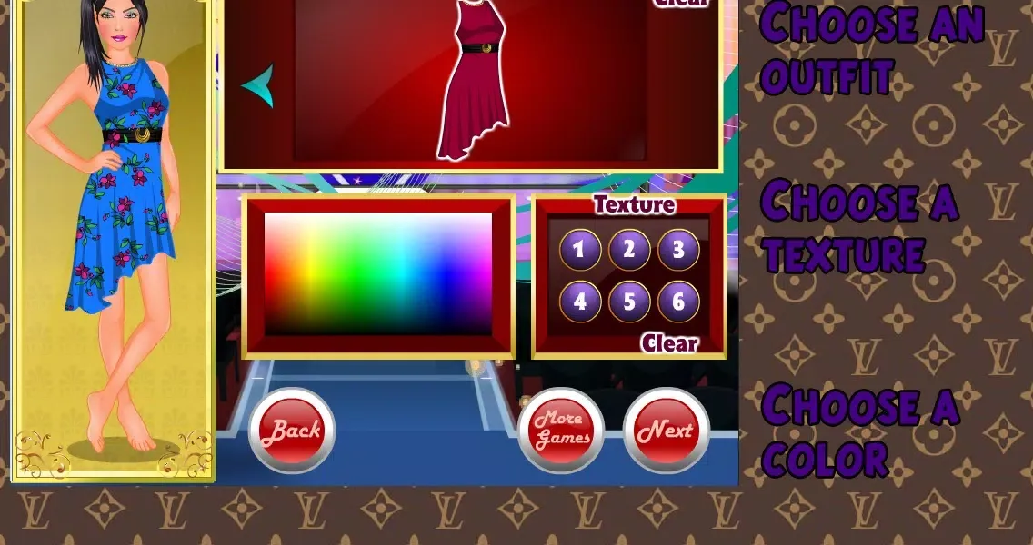 Capturas de pantalla de Free Fashion Designer game