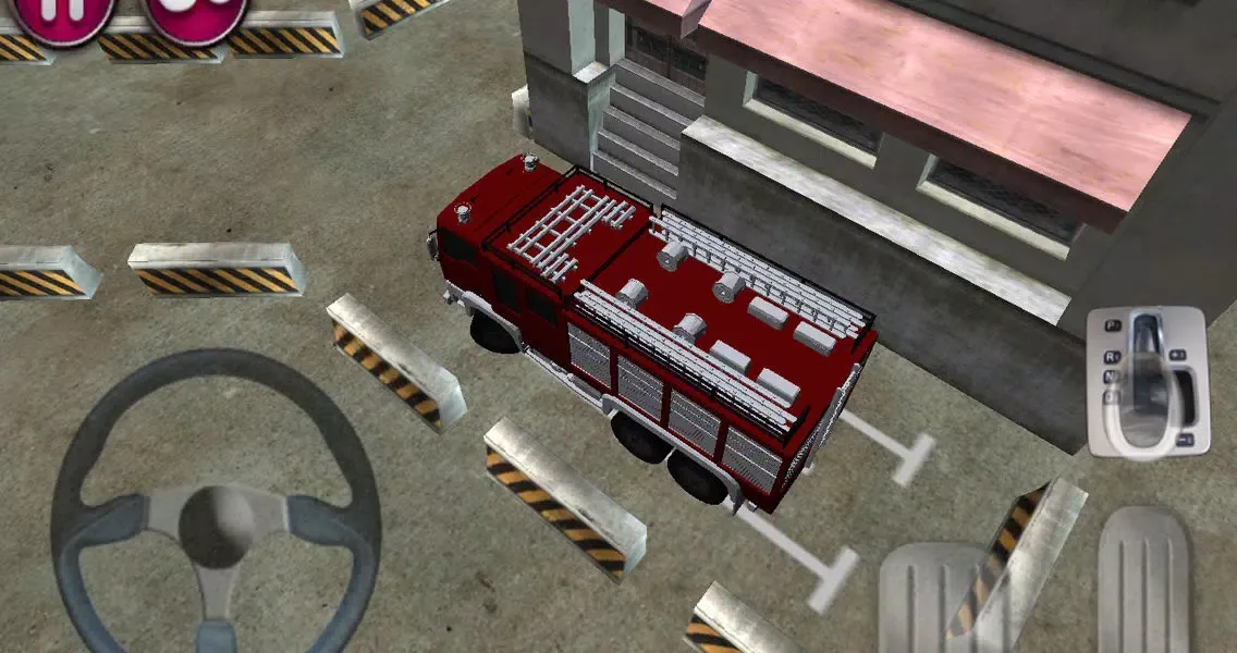 Capturas de pantalla de Firetruck Parking 3D Game
