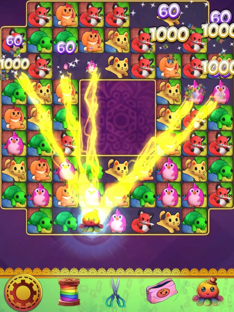 Fluffy Doll Friends: Match 3 Puzzle Games iPad  Ekran Görüntüleri
