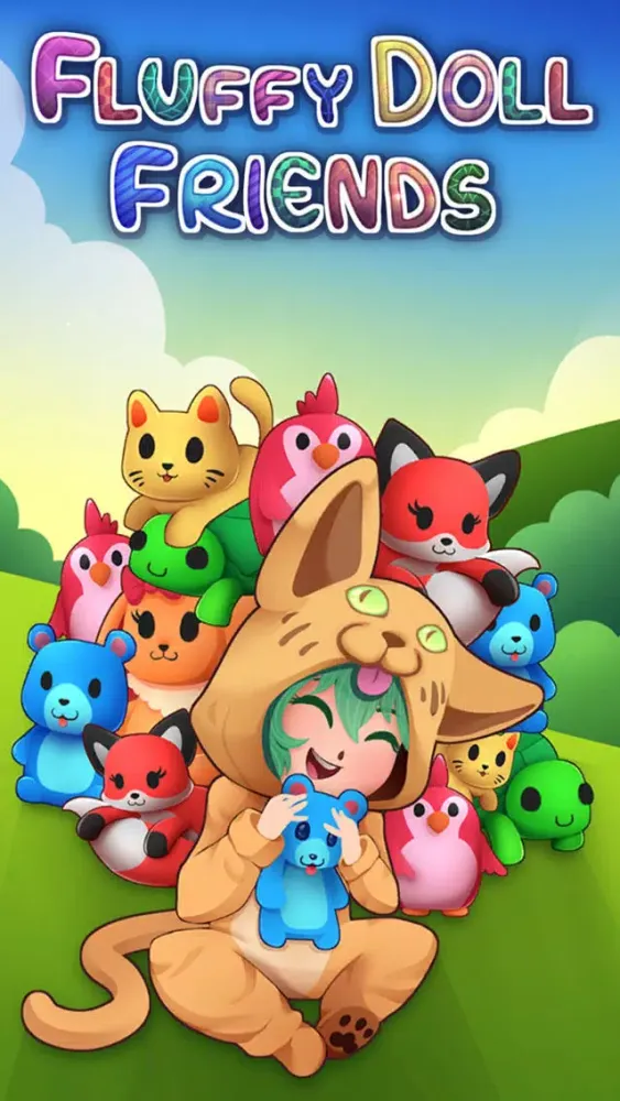Fluffy Doll Friends: Match 3 Puzzle Games Ekran Görüntüleri