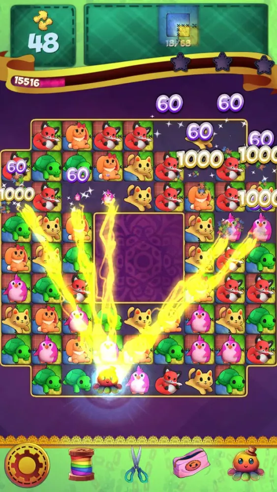 Fluffy Doll Friends: Match 3 Puzzle Games Ekran Görüntüleri