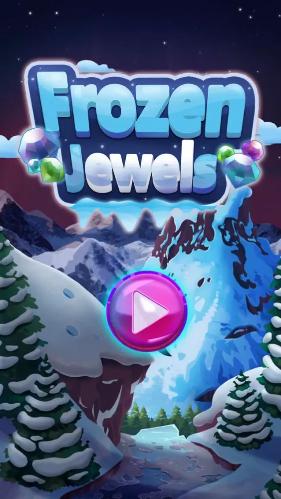 Capturas de tela do Bunny Frozen Jewels Match 3