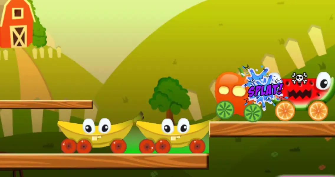 Ảnh chụp màn hình của Fruit Car Fight