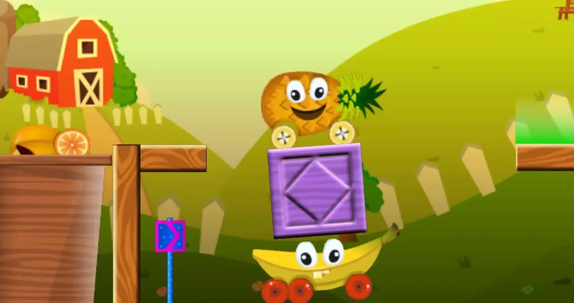 Ảnh chụp màn hình của Fruit Car Fight