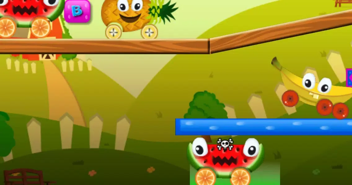 Ảnh chụp màn hình của Fruit Car Fight