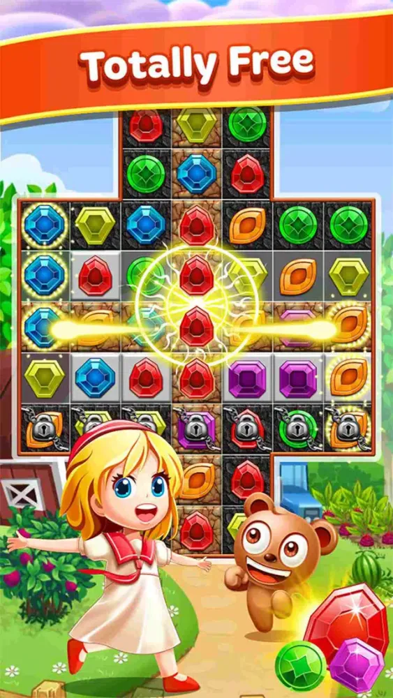 Captures d'écran de Amazing Jewel World Star Adventure 2