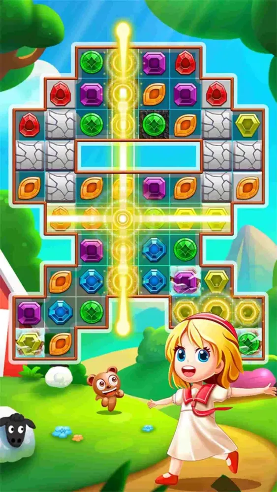 Captures d'écran de Amazing Jewel World Star Adventure 2