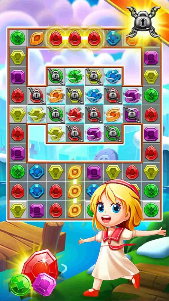 Captures d'écran de Amazing Jewel World Star Adventure 2
