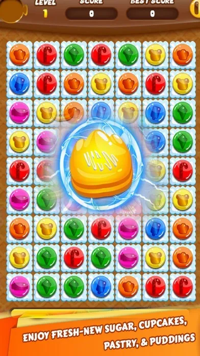 Ảnh chụp màn hình của New Candy Mania Sweet - Puzzle Match