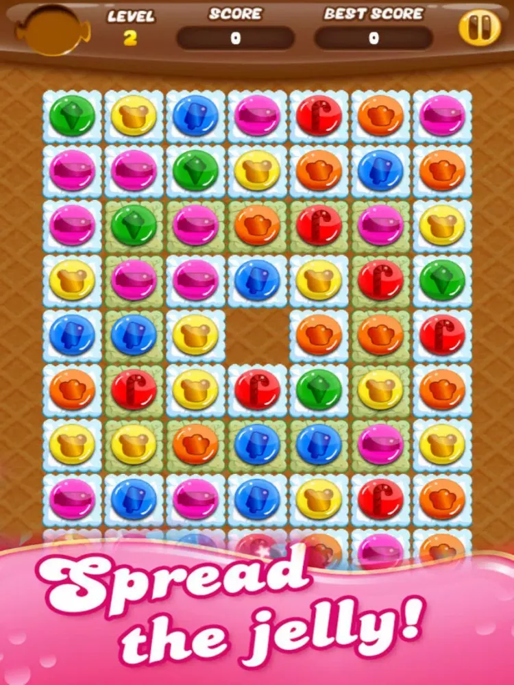 Tangkapan skrin Candy Jelly Mania Blast Edition iPad 