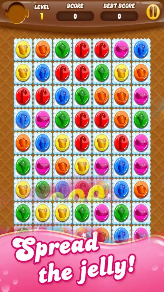Tangkapan skrin Candy Jelly Mania Blast Edition