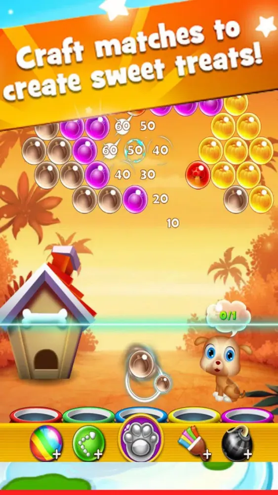 Capturas de tela do Bubble Fruit Match 3 - Fruit Shoot Edition