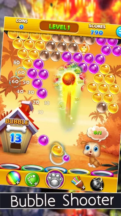 Capturas de pantalla de Bubble Shooter Deluxe - Land Pet Pop 2016 Free Edition