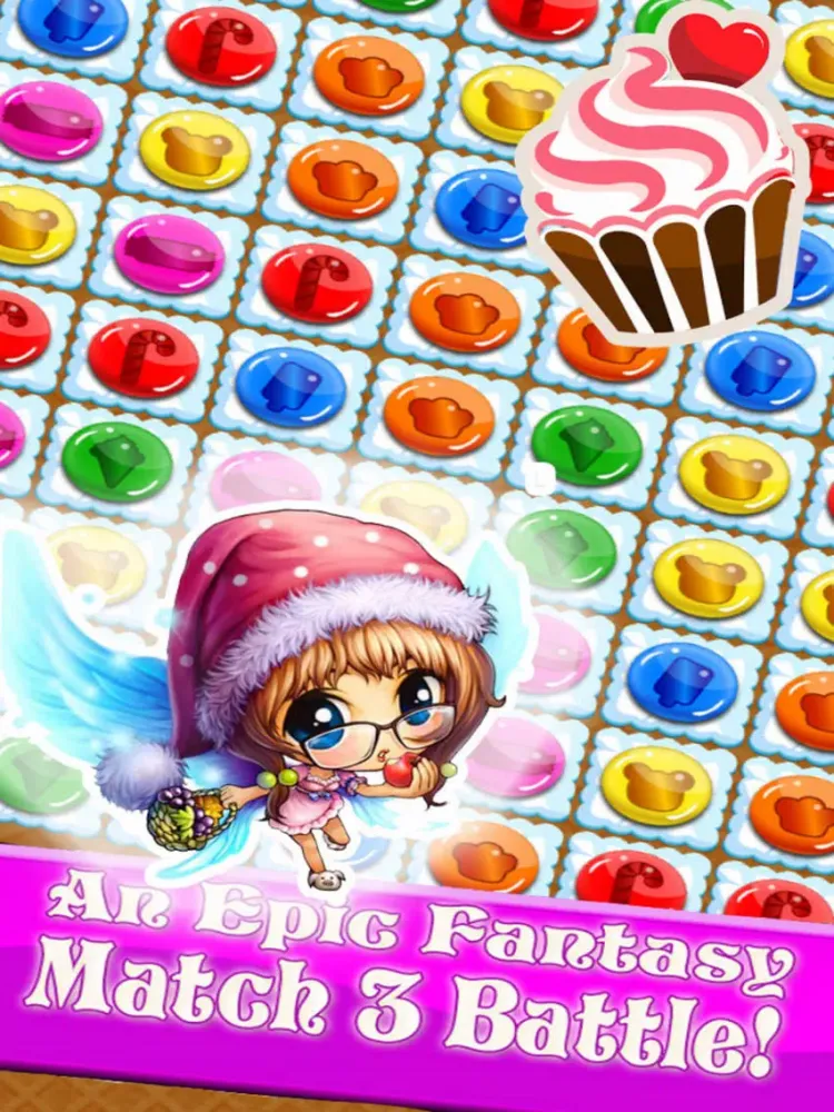 Frozen Cookies Crush 2 iPad Screenshots