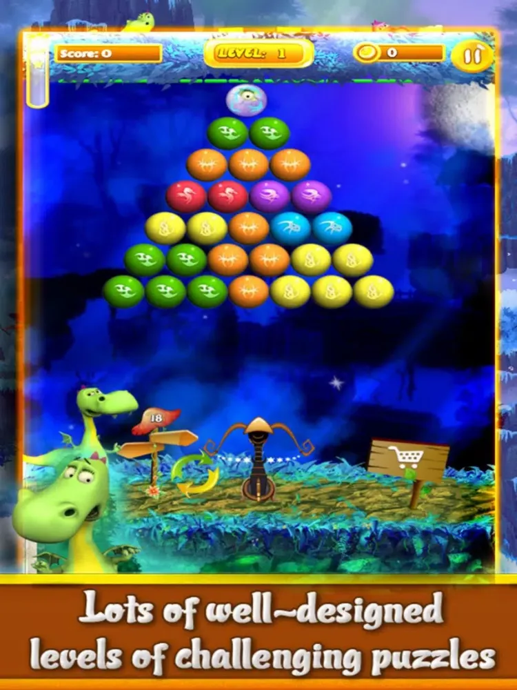Bubble Dragon: Egg Shoot Mania iPad 应用截图