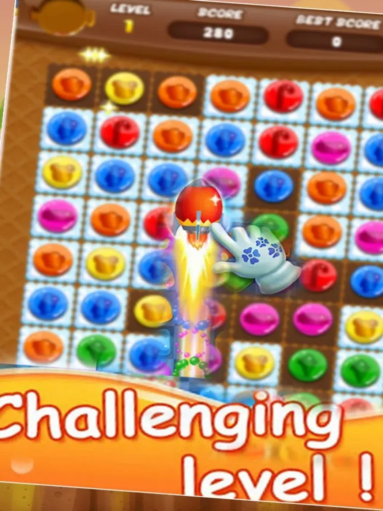 Candy Jewels Boom - Match 3 Candies Boom iPad  Screenshots