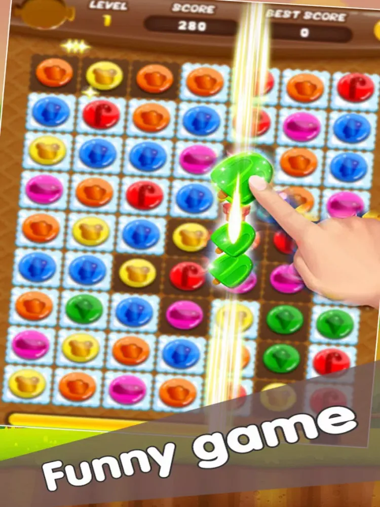 Deliciously Candy Jewels Mania - Candy Match Classic 2016 Edition iPad 应用截图