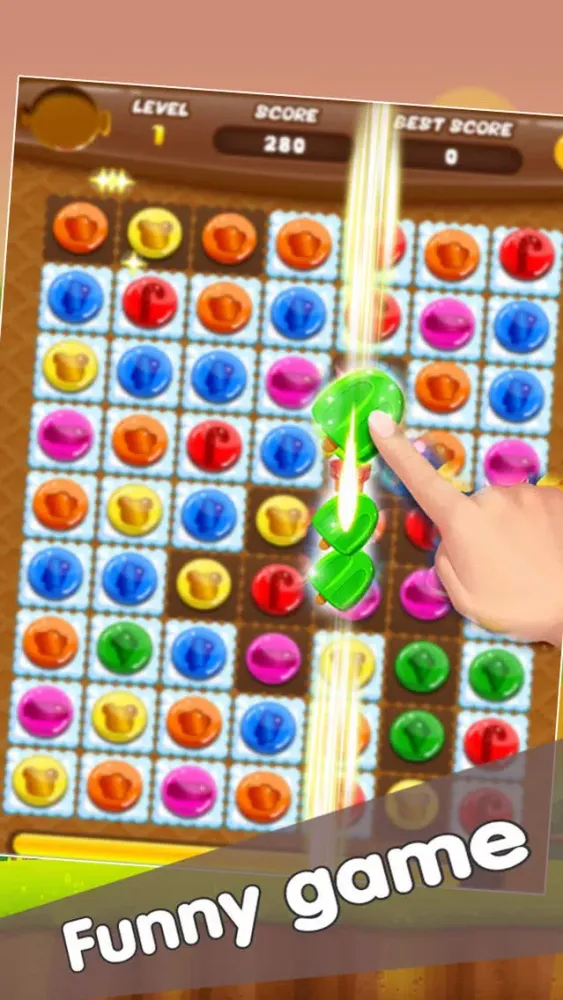 Deliciously Candy Jewels Mania - Candy Match Classic 2016 Edition应用截图