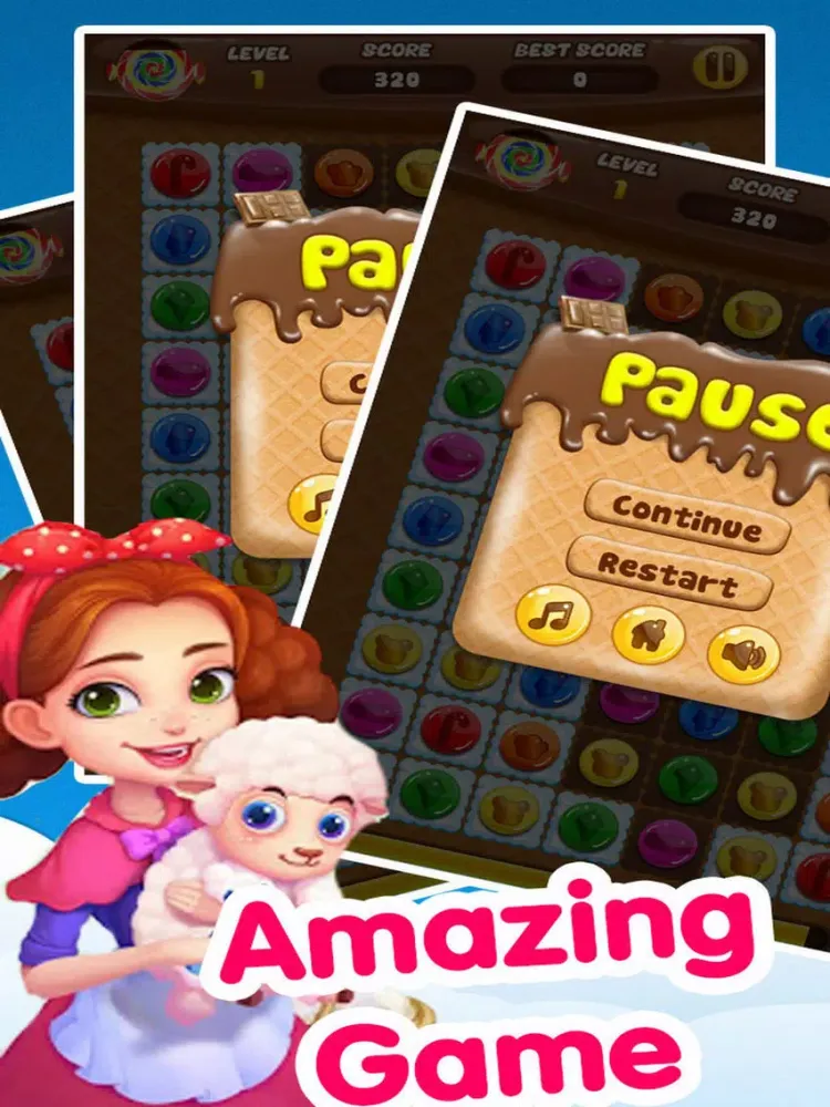 Candy Pop Blast Insland iPad  سکرین شاٹس