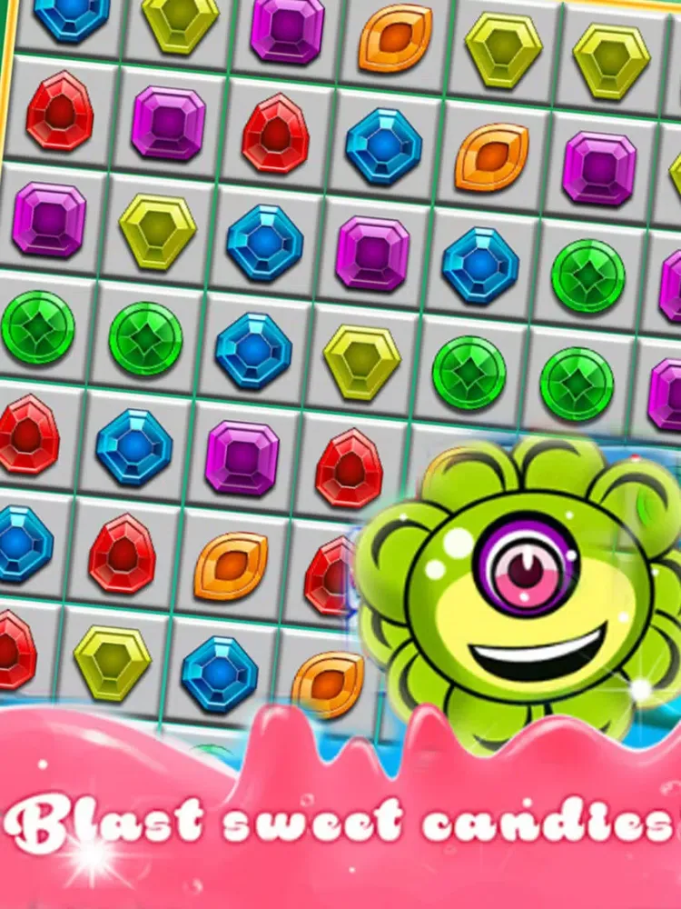 Tangkapan layar Connect 3 Candy Sweet iPad 