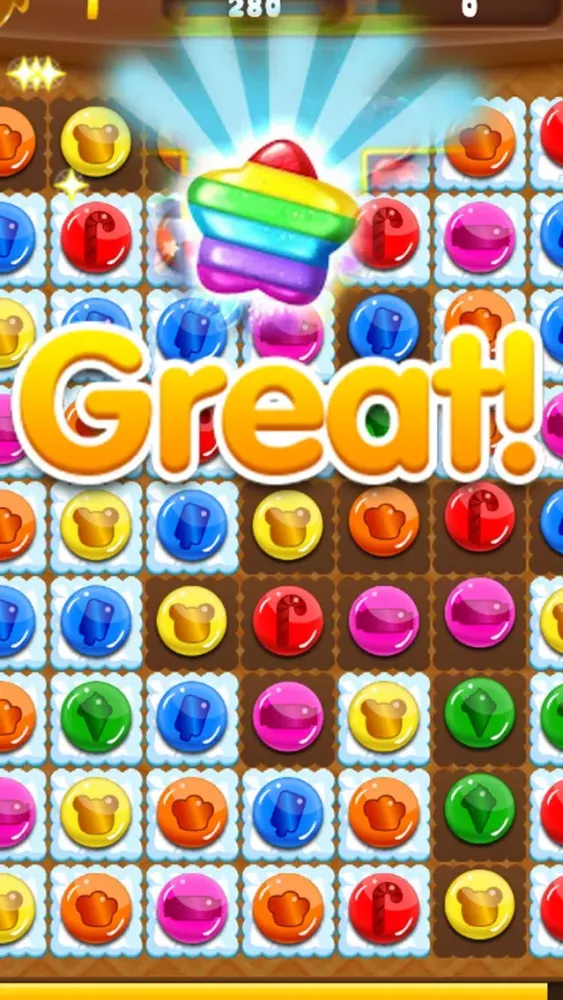 Ảnh chụp màn hình của Cool Candy Splash - Holiday Game