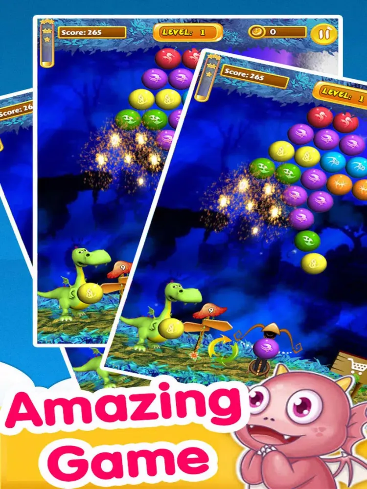 Zrzuty ekranu Fantasy Bubble Shoot iPad 