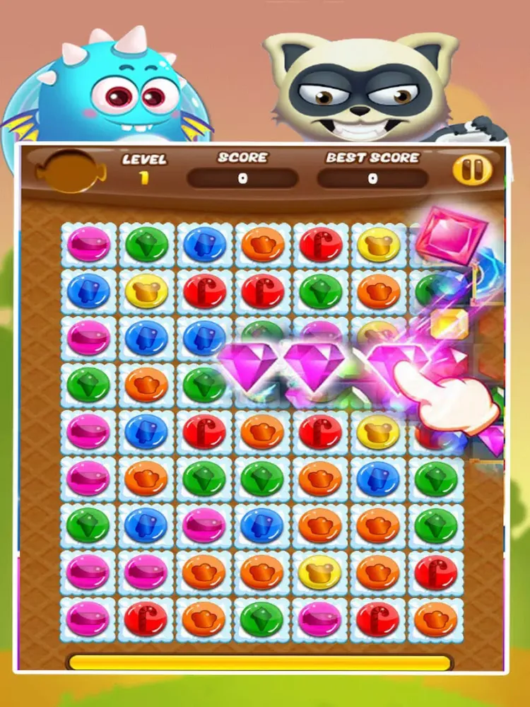 Match Candy Jewel Blast 2016 iPad  Ekran Görüntüleri