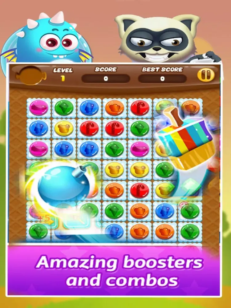 Match Candy Jewel Blast 2016 iPad  Ekran Görüntüleri