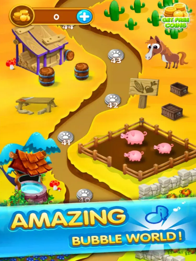 Zrzuty ekranu Land Pet Bubble - Play Ball HD iPad 