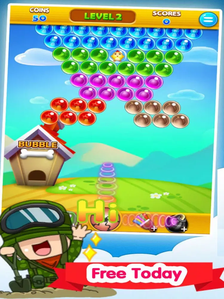 Captures d'écran de Pet Bubble Classic Adventure iPad 