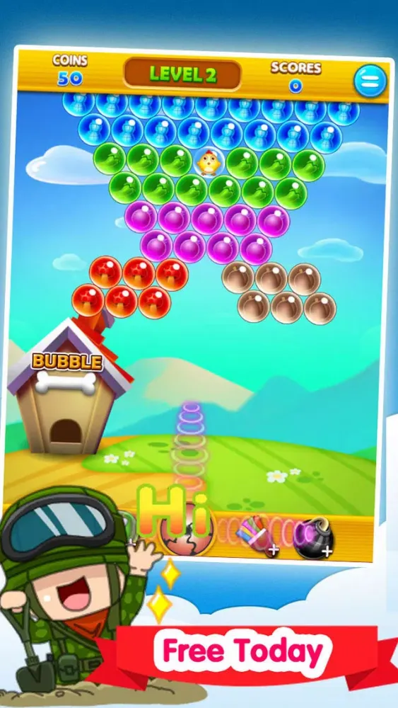 Captures d'écran de Pet Bubble Classic Adventure