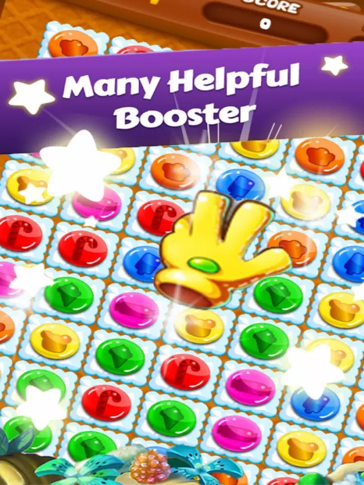تصاویر Supper Frozen Cookies - Candy iCe Star iPad 