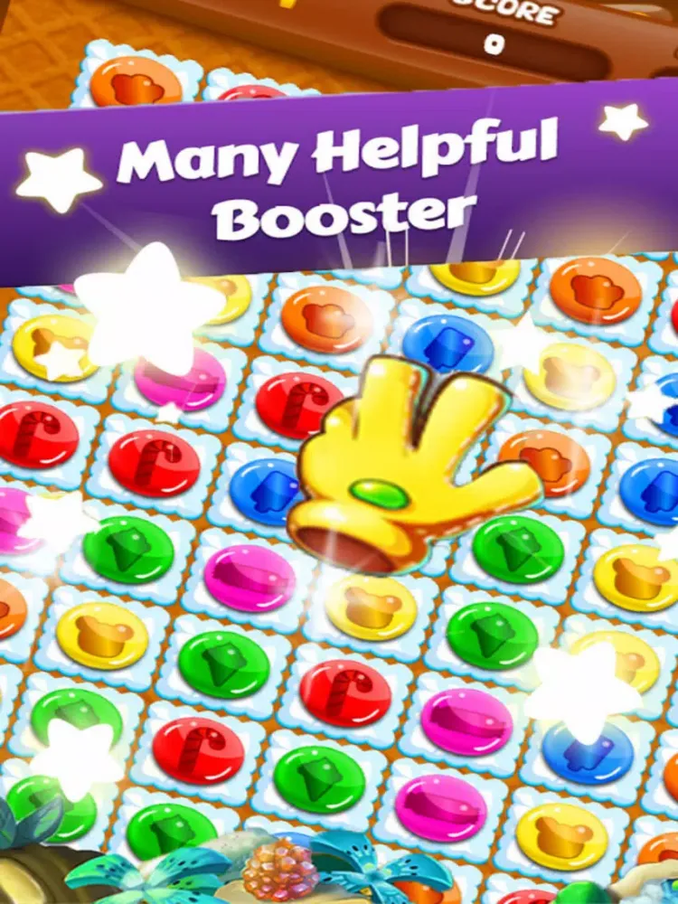 تصاویر Supper Frozen Cookies - Candy iCe Star iPad 